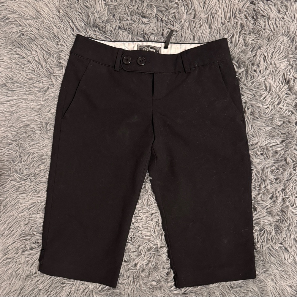 Guess Black Capri Pants Office Capri Pants Size 24